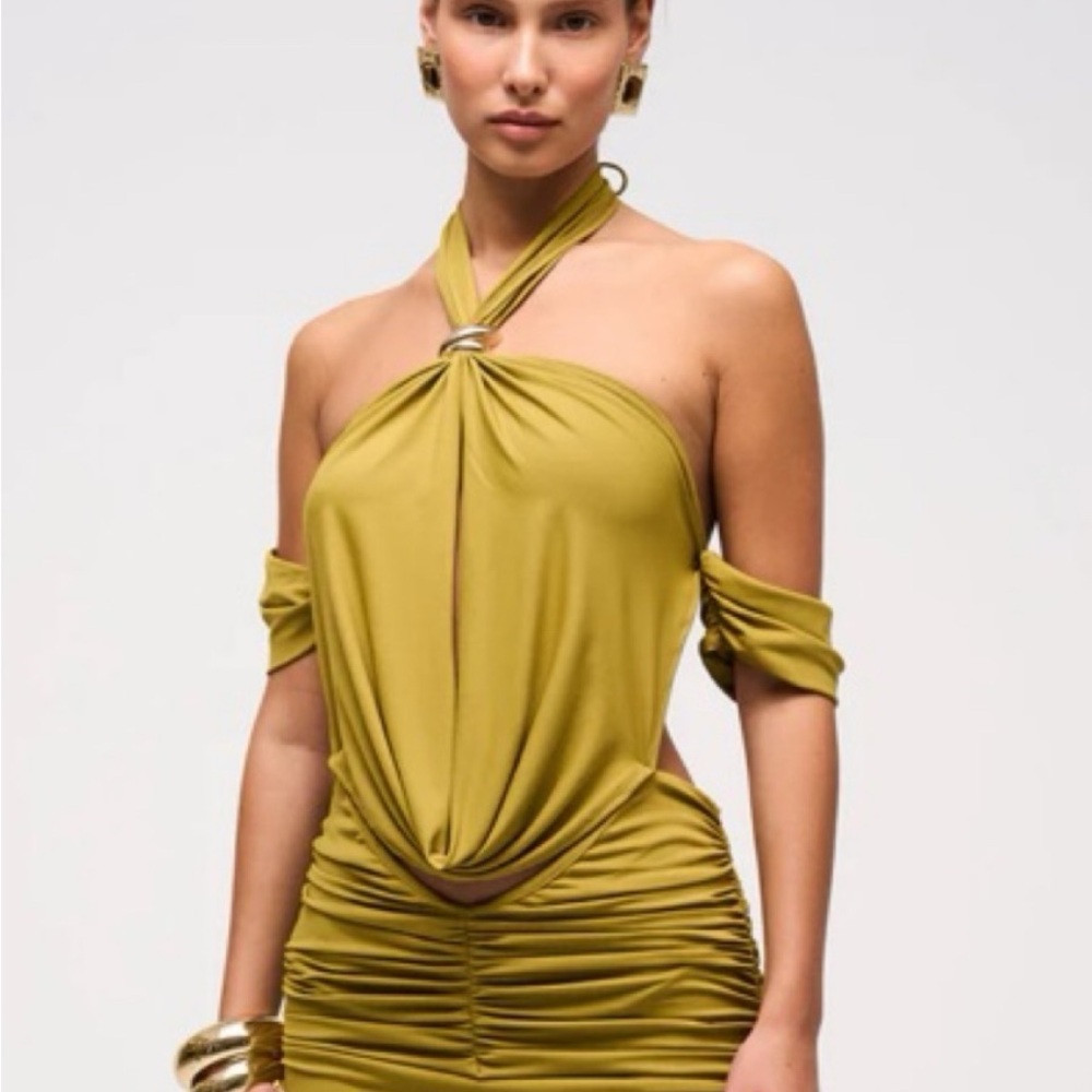 MURCI Goddess- cowl maxi dress